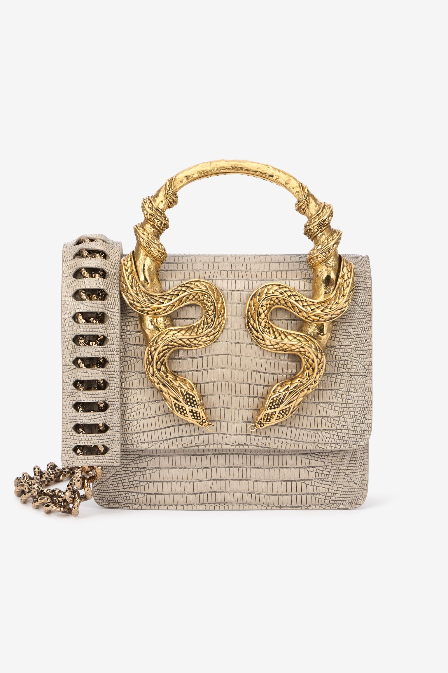 Roberto Cavalli Serpentine Bag