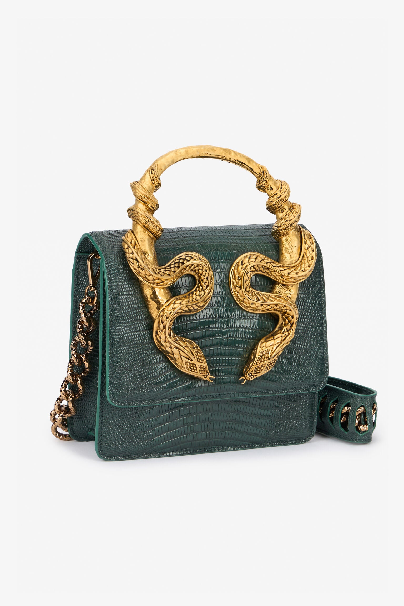 Roberto Cavalli Serpentine Bag