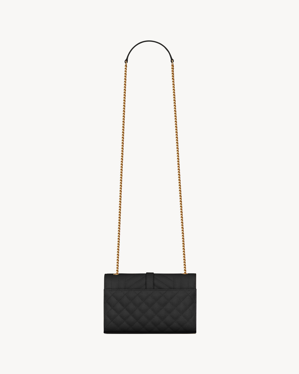 YSL Envelope Small in Quilted Leather