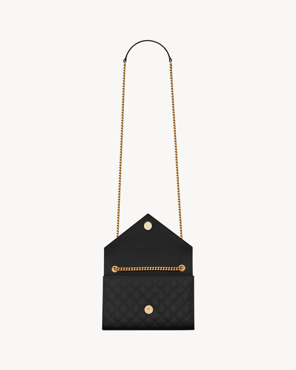 YSL Envelope Small in Quilted Leather